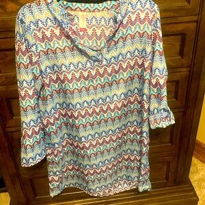 Beautiful colors tunic style dress